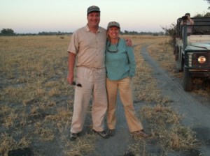 Carolyn & Steve in Botswana
